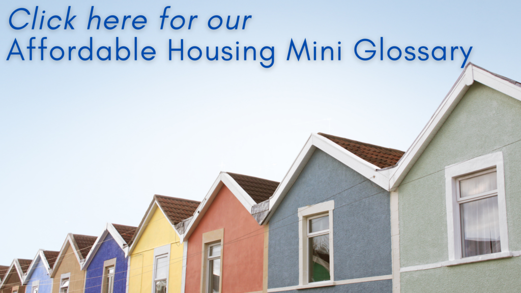 Affordable Housing Mini Glossary HousingWorks Austin Affordable